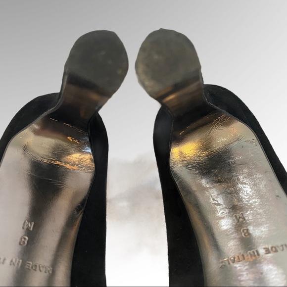 Diane Von Furstenberg peep toe pumps Sz 8 - Picture 9 of 9